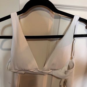 AERIE ribbed swim top!